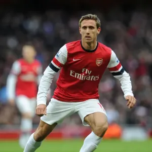 Nacho Monreal in Action: Arsenal vs Stoke City, Premier League 2012-13 Nacho Monreal in Action: Arsenal vs Stoke City, Premier League 2012-13