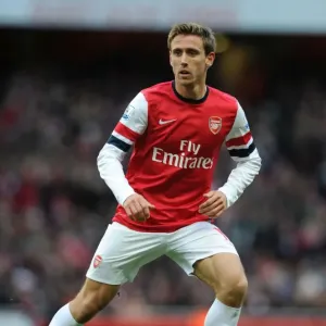 Nacho Monreal in Action: Arsenal vs Stoke City, Premier League 2012-13 Nacho Monreal in Action: Arsenal vs Stoke City, Premier League 2012-13