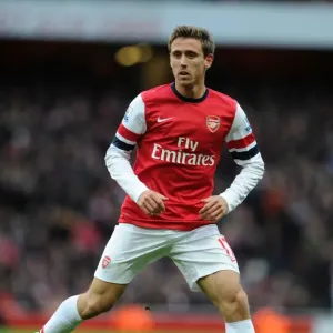 Nacho Monreal in Action: Arsenal vs Stoke City, Premier League 2012-13 Nacho Monreal in Action: Arsenal vs Stoke City, Premier League 2012-13