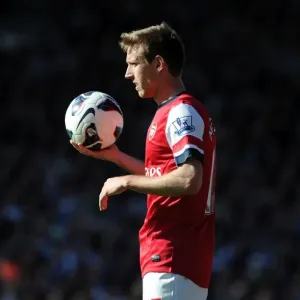 Nacho Monreal in Action: Fulham vs Arsenal, Premier League 2012-13 Nacho Monreal in Action: Fulham vs Arsenal, Premier League 2012-13