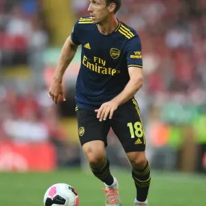 Nacho Monreal in Action: Liverpool vs. Arsenal, Premier League 2019-20 Nacho Monreal in Action: Liverpool vs. Arsenal, Premier League 2019-20
