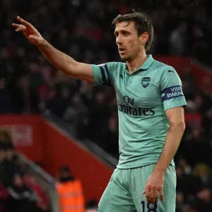 Nacho Monreal in Action: Southampton vs. Arsenal, Premier League 2018-19
