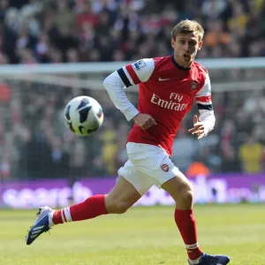 Nacho Monreal in Action: West Bromwich Albion vs. Arsenal, Premier League 2012-13 Nacho Monreal in Action: West Bromwich Albion vs. Arsenal, Premier League 2012-13