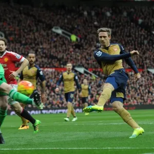 Nacho Monreal (Arsenal) David De Gea (Man Utd) Nacho Monreal (Arsenal) David De Gea (Man Utd)