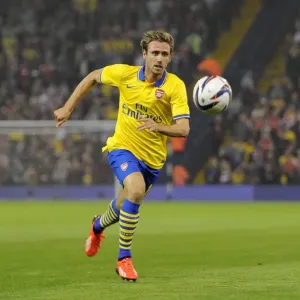 Nacho Monreal (Arsenal). West Bromwich Albion 1: 1 Arsenal. 3: 4 to Arsenal after penalties Nacho Monreal (Arsenal). West Bromwich Albion 1: 1 Arsenal. 3: 4 to Arsenal after penalties
