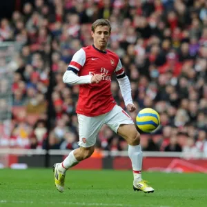 Nacho Monreal: Arsenal's Focused Defender in FA Cup Fifth Round Showdown against Blackburn Rovers