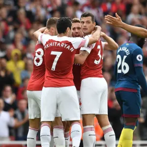 Nacho Monreal Scores First Goal: Arsenal vs. West Ham United, Premier League 2018-19