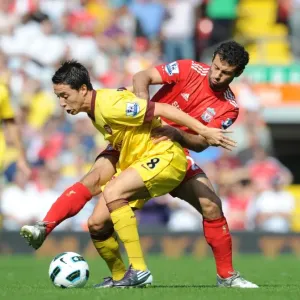 Nasri vs Mascherano: Stalemate at Anfield, Premier League 2010-11