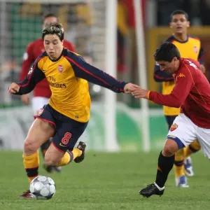 Nasri vs. Pizarro: AS Roma Edges Past Arsenal in Thrilling Champions League Penalty Shootout