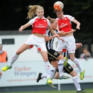 Natalia Pablos Sanchon and Leah Williamson in Action Print