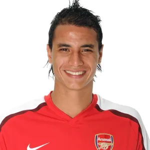 New Arsenal signing Marouane Chamakh. Arsenal Training Ground, London Colney