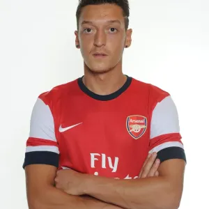 New Signing Mesut Ozil at Arsenal's Munich Photo Shoot