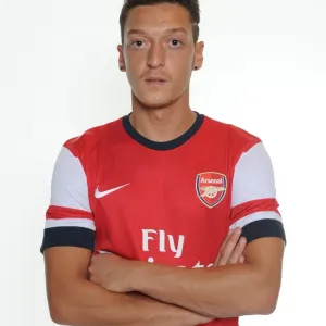 New Signing Mesut Ozil at Arsenal's Munich Photo Shoot