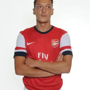 New Signing Mesut Ozil at Arsenal's Munich Photo Shoot