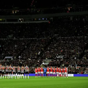 Newcastle United vs. Arsenal FC: Premier League Tribute to Fallen Heroes (November 2023)