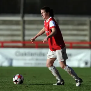 Niamh Fahey (Arsenal). Arsenal Ladies 4: 1 Rayo Vallecano. Womens UEFA Champions League Niamh Fahey (Arsenal). Arsenal Ladies 4: 1 Rayo Vallecano. Womens UEFA Champions League