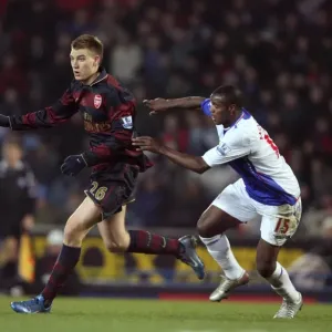 Nicklas Bendtner (Arsenal) Aaron Mokoena (Blackburn)