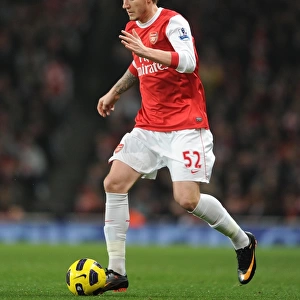 Nicklas Bendtner (Arsenal). Arsenal 0: 0 Manchester City, Barclays Premier League