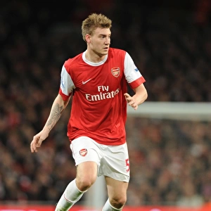 Nicklas Bendtner (Arsenal). Arsenal 1: 0 Stoke City, Barclays Premier League