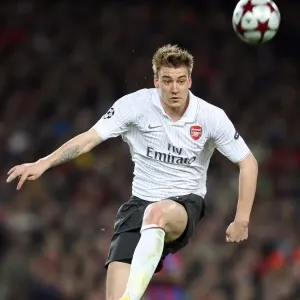 Nicklas Bendtner (Arsenal). Barcelona 4: 1 Arsenal. UEFA Champions League Nicklas Bendtner (Arsenal). Barcelona 4: 1 Arsenal. UEFA Champions League