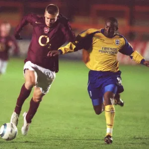 Nicklas Bendtner (Arsenal) Darren Kenton (Southampton)