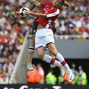 Nicklas Bendtner (Arsenal) Giorgio Chiellini (Juventus)