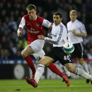 Nicklas Bendtner (Arsenal) Hossam Ghaly (Derby)
