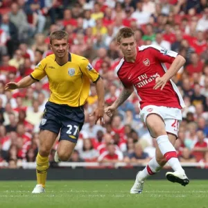 Nicklas Bendtner (Arsenal) James Morrison (West Brom)
