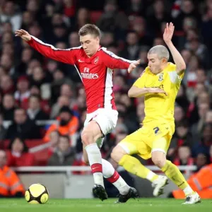 Nicklas Bendtner (Arsenal) Kevin McNaughton (Cardiff) Nicklas Bendtner (Arsenal) Kevin McNaughton (Cardiff)