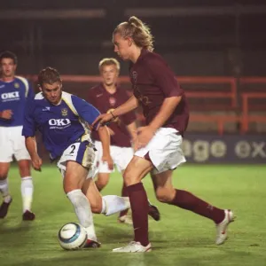Nicklas Bendtner (Arsenal) Matthew Day (Portsmouth)