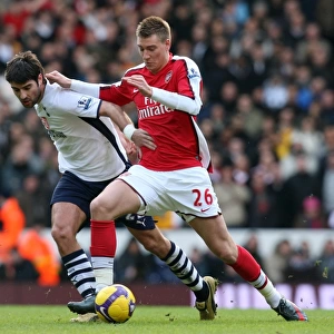 Nicklas Bendtner (Arsenal) Vedran Corluka (Tottenham)