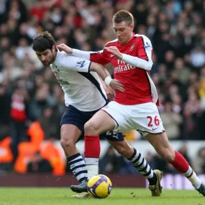 Nicklas Bendtner (Arsenal) Vedran Corluka (Tottenham)