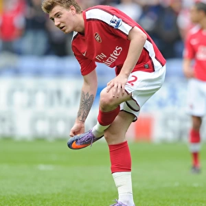 Nicklas Bendtner (Arsenal). Wigan Athletic 3: 2 Arsenal, FA Barclays Premier League