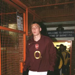 Nicklas Bendtner vs Southampton Reserves: Intense Battle at Underhill, Arsenal Reserves 2: 2