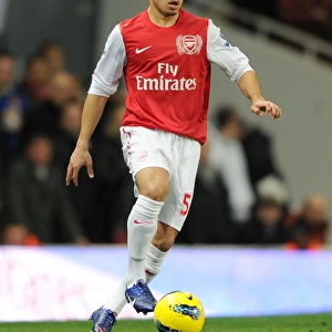 Nico Yennaris (Arsenal). Arsenal 1: 2 Manchester United. Barclays Premier League