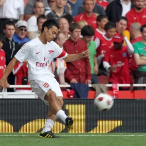 Nico Yennaris (Arsenal). Arsenal 3: 2 Celtic. Emirates Cup Pre Season. Emirates Stadium