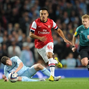 Nico Yennaris (Arsenal). Arsenal 6: 1 Coventry City. Capital One League Cup
