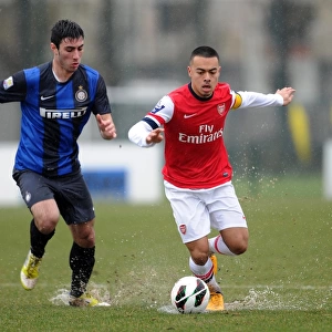 Nico Yennaris (Arsenal) Colombi (Inter). Inter Milan U19 0: 1 Arsenal U19. NextGen Series
