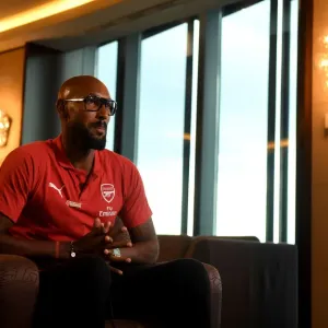 Nicolas Anelka: A Footballing Legend Reunites at the Bernabeu - Real Madrid Legends vs. Arsenal Legends (2018) Nicolas Anelka: A Footballing Legend Reunites at the Bernabeu - Real Madrid Legends vs. Arsenal Legends (2018)