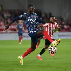 Nicolas Pepe in Action: Brentford vs Arsenal, Premier League 2021-22 Nicolas Pepe in Action: Brentford vs Arsenal, Premier League 2021-22