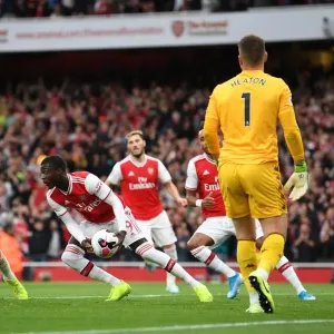 Nicolas Pepe Print - Emirates Stadium, 22/9/19