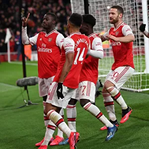 Nicolas Pepe Scores Arsenal's Second Goal: 2-0 Against Newcastle United (Arsenal vs Newcastle 2019-20)