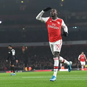 Nicolas Pepe Scores First Arsenal Goal: Arsenal's Triumph Over Manchester United in the 2020 Premier League