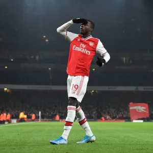 Nicolas Pepe Scores First Arsenal Goal Against Manchester United (2019-20) Nicolas Pepe Scores First Arsenal Goal Against Manchester United (2019-20)
