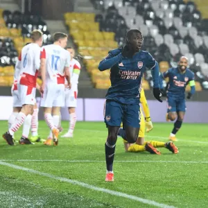 Nicolas Pepe Scores First Goal: Arsenal's Europa League Victory Over Slavia Praha in Prague (Behind Closed Doors) Nicolas Pepe Scores First Goal: Arsenal's Europa League Victory Over Slavia Praha in Prague (Behind Closed Doors)