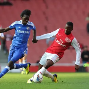 Nigel Neita (Arsenal) Bertrand Traore (Chelsea). Arsenal U18 1: 0 Chelsea U18 Nigel Neita (Arsenal) Bertrand Traore (Chelsea). Arsenal U18 1: 0 Chelsea U18