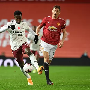 Nketiah Outsmarts Matic: Arsenal's Dramatic Escape at Old Trafford, 2020-21 Premier League
