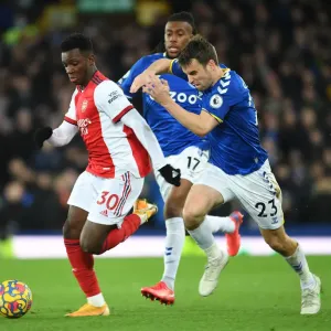 Nketiah Outwits Coleman: Arsenal's Thrilling Premier League Victory Over Everton