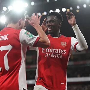 Nketiah Scores Double: Arsenal Advances in Carabao Cup Against Leeds United
