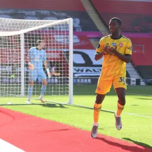 Nketiah Scores First: Arsenal Triumphs Over Southampton in Premier League Clash (2019-20) Nketiah Scores First: Arsenal Triumphs Over Southampton in Premier League Clash (2019-20)